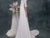 Trikotažinė vestuvių suknelė, kaina 800 Lt, dydis 34